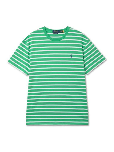 30 points classic fit striped jersey t shirt green - POLO RALPH LAUREN - BALAAN 1