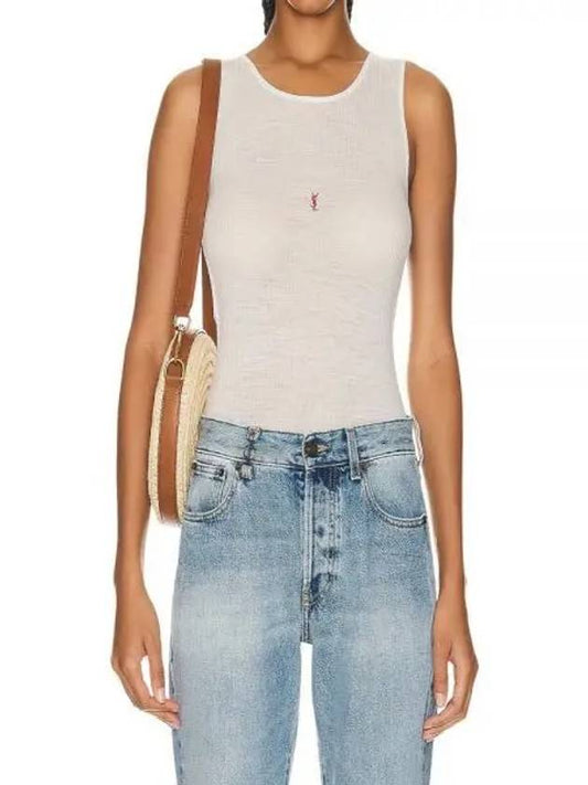 752721 YBMV2 9774 Cassandra Tank Top - SAINT LAURENT - BALAAN 1