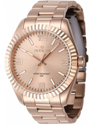 Invicta Specialty Quartz Rose Gold Dial Men's Watch 47462 - INVICTA - BALAAN 1