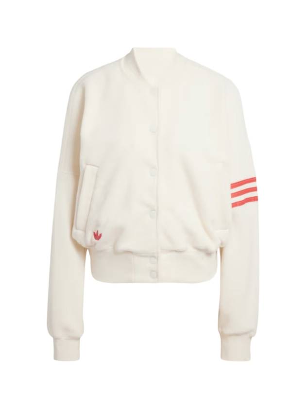 Neuclassics 3-Stripe Bomber Jacket Cream - ADIDAS - BALAAN 1