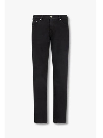 PS Tapered Easy Denim Pants Black - PAUL SMITH - BALAAN 1