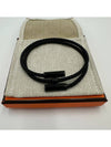 Tournis Tresse Leather Bracelet Noir - HERMES - BALAAN 2