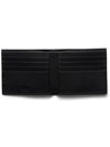 Triangle Logo Re-Nylon Half Wallet Black - PRADA - BALAAN 4