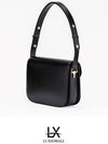 Horsebit 1955 Leather Shoulder Bag Black - GUCCI - BALAAN 5