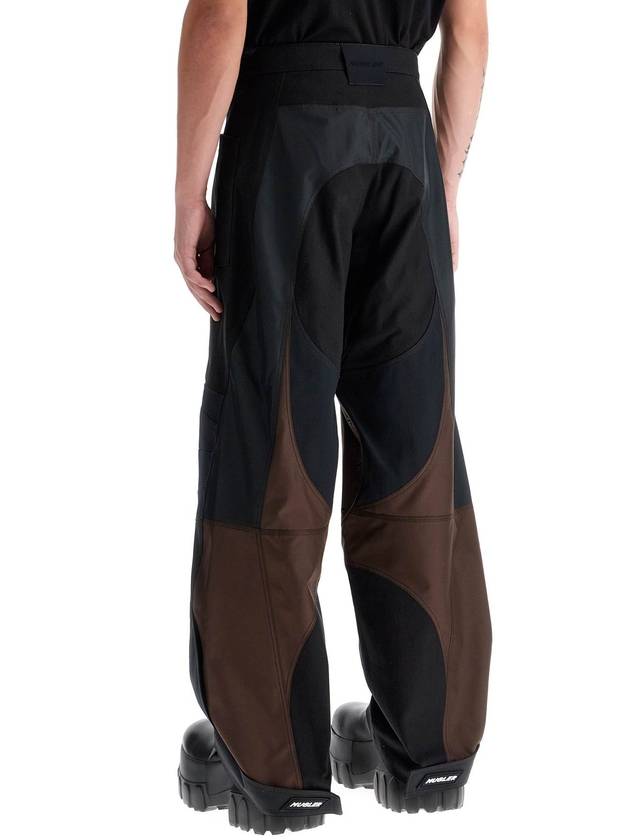 patchwork cargo pants with - MUGLER - BALAAN 3