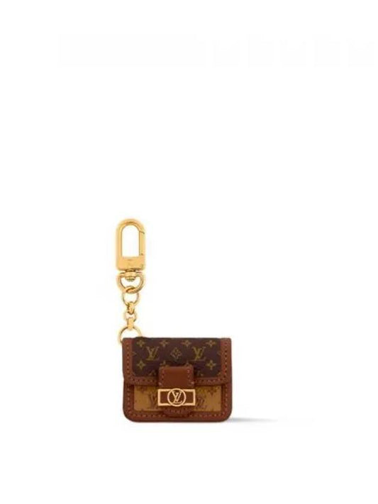 Baby Dauphine Bag Charm Gold Brown - LOUIS VUITTON - BALAAN 1