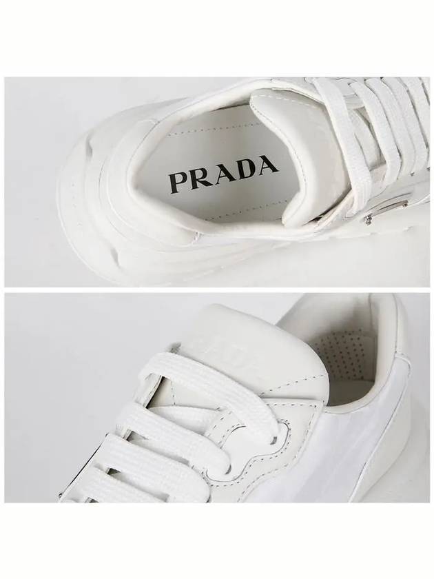 Prax 01 Low Top Sneakers White - PRADA - BALAAN 5