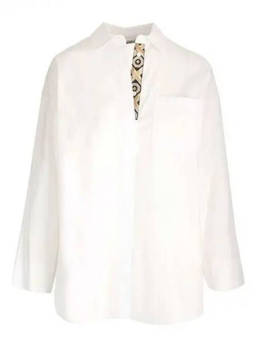 SYLVIE Oxford shirt 271976 - S MAX MARA - BALAAN 1