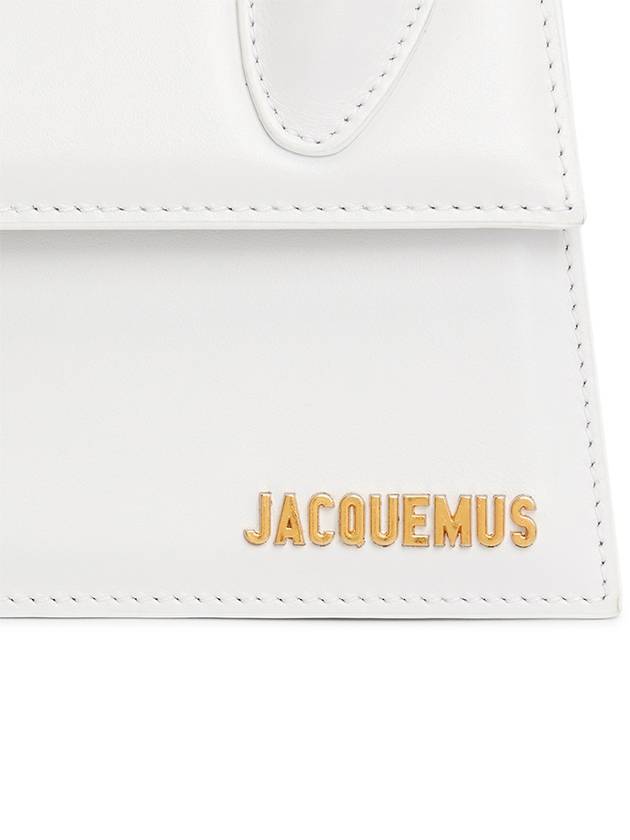 Le Chiquito Noeud Coiled Leather Tote Bag White - JACQUEMUS - BALAAN 9