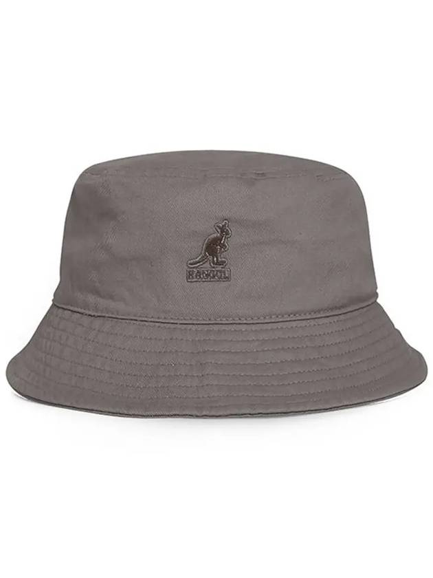 Washed Bucket Hat Smog - KANGOL - BALAAN 5