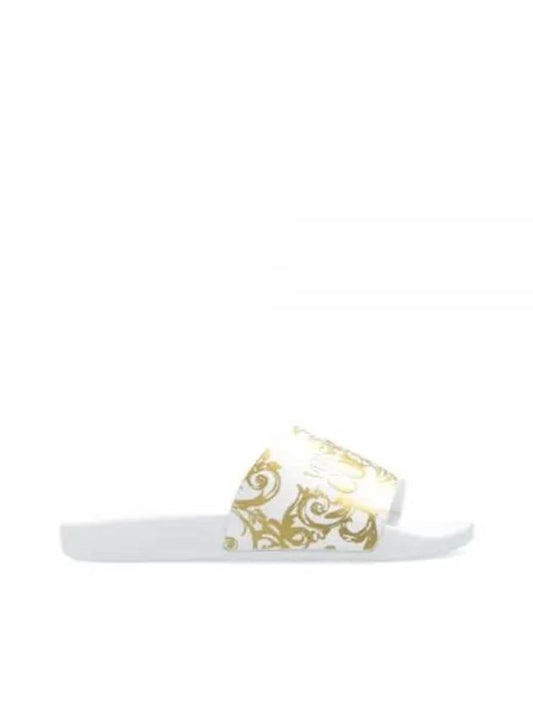 Shelley Baroque Slippers White - VERSACE - BALAAN 2