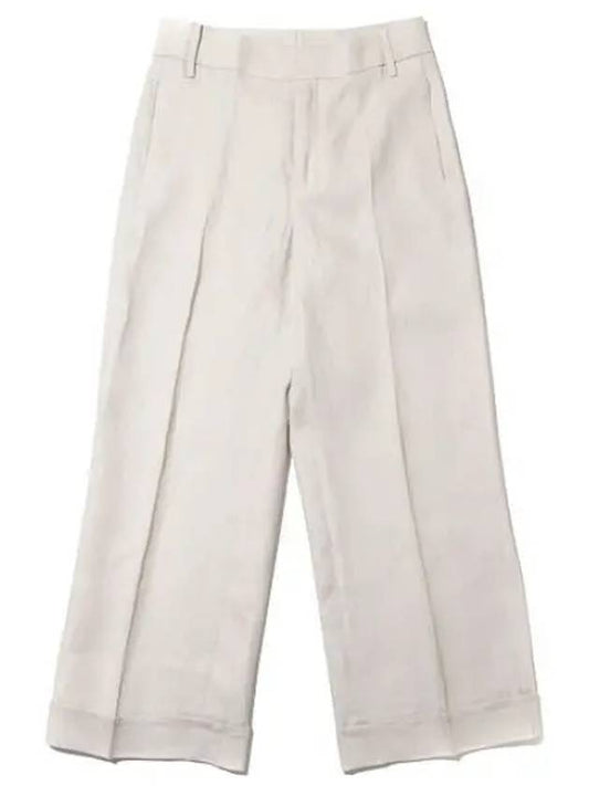 Pants Salis Linen Pants - MAX MARA - BALAAN 1