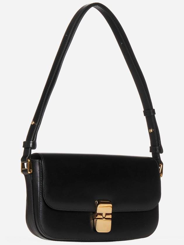 Grace Baguette Shoulder Bag Black - A.P.C. - BALAAN 3