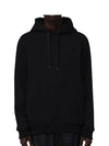 Check EDK Cotton Hoodie Black - BURBERRY - BALAAN 5