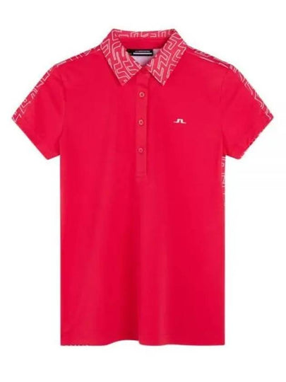 Golf Women's Cara Polo Shirt Pink - J.LINDEBERG - BALAAN 2