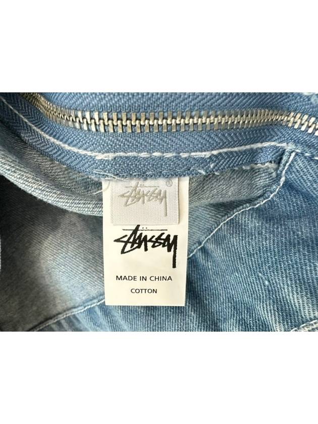 AU Australia BIG OL Tank Top ST1L0461 Mid Blue Denim WOMENS - STUSSY - BALAAN 8