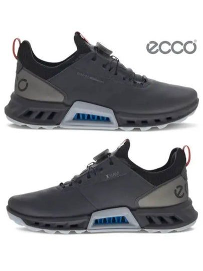 Men's Golf Biome C4 Boa Spikeless Magnet Black - ECCO - BALAAN 2