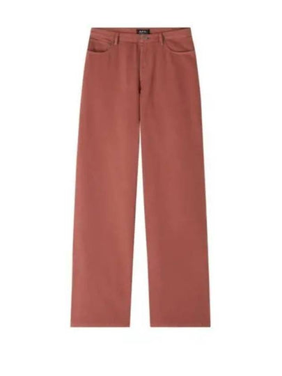 Elisabeth Jeans Dark Faded Rose - A.P.C. - BALAAN 2