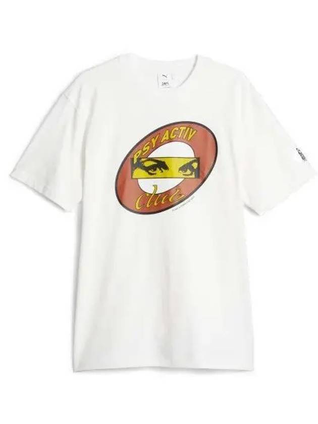 Perks Mini Graphic Short Sleeve T Shirt White 622678 02 - PUMA - BALAAN 1