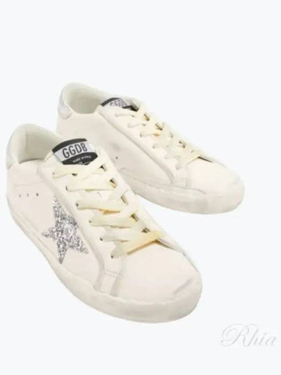 Superstar Silver Tab Low-Top Sneakers White - GOLDEN GOOSE - BALAAN 2