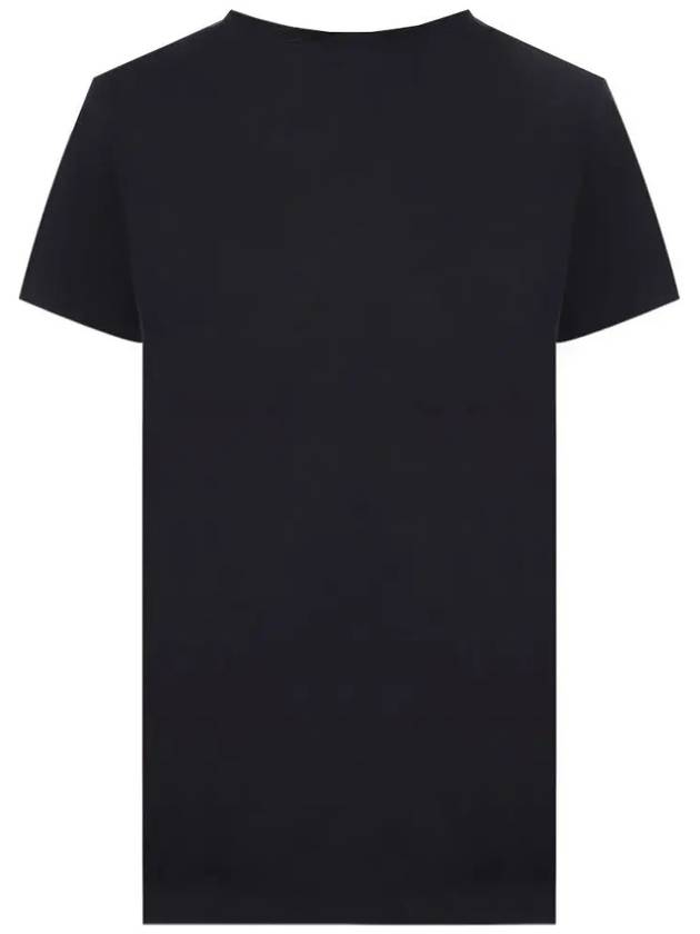 Women's Item Logo Short Sleeve T-Shirt Black - A.P.C. - BALAAN 4