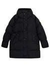 Men's Wappen Patch Crinkle Wraps Long Padding Black - STONE ISLAND - BALAAN 2