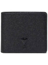 Heart Logo Half Wallet Black - AMI - BALAAN 3