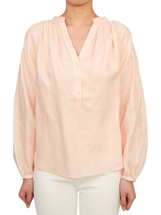 Women's Nipoa Blouse Peach - VANESSA BRUNO - BALAAN 1