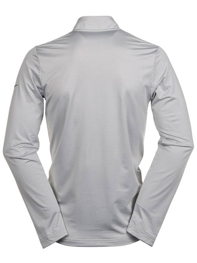 Golf Dri Fit Victory Half Zip Long Sleeve T-Shirt Grey - NIKE - BALAAN 3