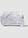 Star Metallic Mini Cross Bag Argento Silver - GOLDEN GOOSE - BALAAN 3