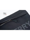 Logo Print Nylon Clutch Bag Black - BURBERRY - BALAAN 9