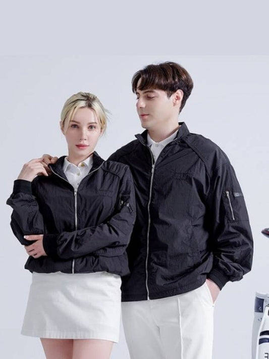 Unisex Windbreaker Black MY WJ01 - THE MYSTERY GOLF - BALAAN 1