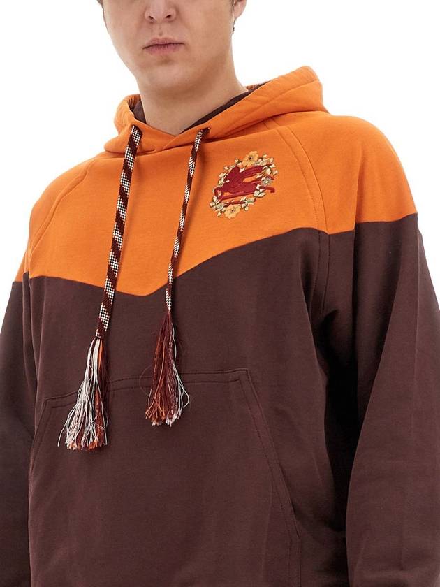 Etro Hooded Sweatshirt With Logo - ETRO - BALAAN 4