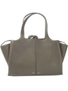 Trifold Medium Tote Bag Mosgreen - CELINE - BALAAN.