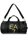 EA7 Golden Logo Duffel Bag Black - EMPORIO ARMANI - BALAAN 4