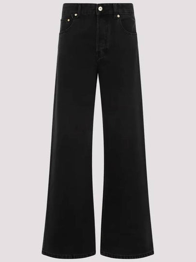 Le De Nimes Large Straight Jeans Black - JACQUEMUS - BALAAN 2