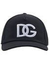 Embroidery Logo Baseball Ball Cap Black - DOLCE&GABBANA - BALAAN 3