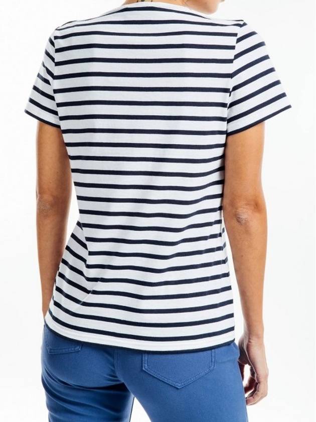 Navy striped short sleeve 793288NEIGEMARINE - SAINT JAMES - BALAAN 7