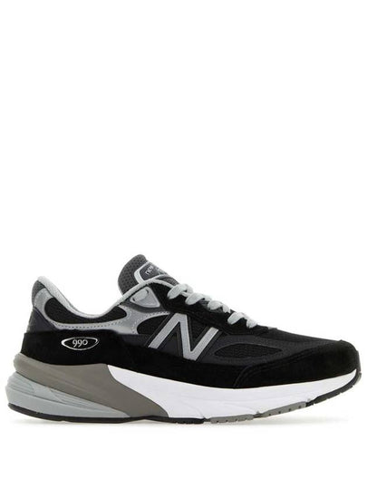 990v6 Low Top Sneakers Grey Black - NEW BALANCE - BALAAN 2