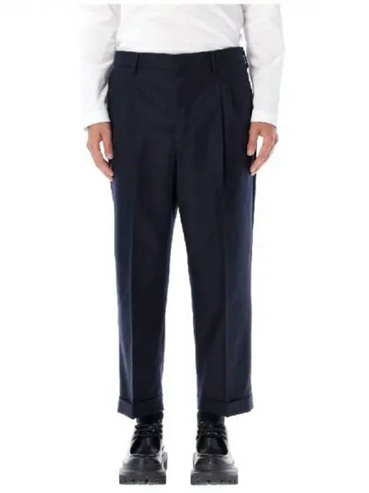 Tailored cropped wool pants - AMI - BALAAN 1