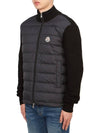 Men's padded zip-up cardigan 9B00020 M1115 999 - MONCLER - BALAAN 3