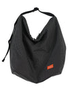 F137 Large Kangaroo Cross Bag Black Gridstop - POSHPROJECTS - BALAAN 3