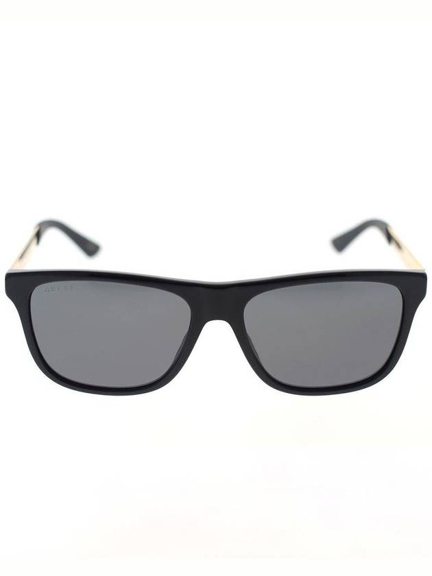 Rectangle Acetate Sunglasses Black - GUCCI - BALAAN 2