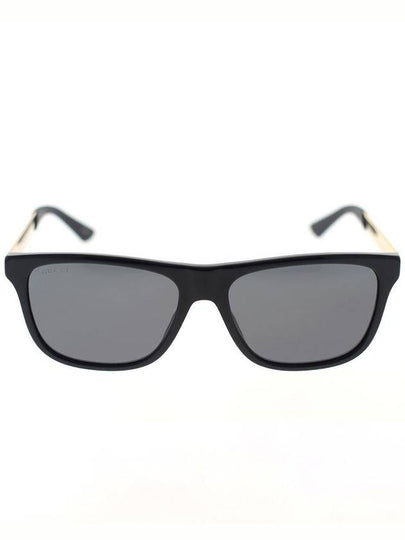 Rectangle Acetate Sunglasses Black - GUCCI - BALAAN 2