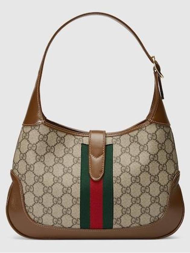 Jackie 1961 GG Supreme Small Shoulder Bag Brown - GUCCI - BALAAN 2