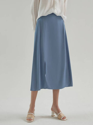 Sophie slit long midi skirt_blue - ARIFF - BALAAN 1