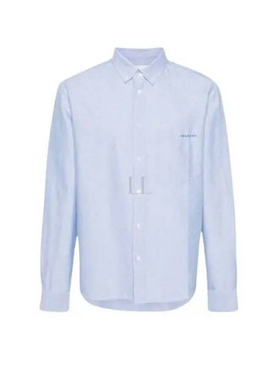 Chemise Jasolo Long Sleeve Shirt Blue - ISABEL MARANT - BALAAN 2