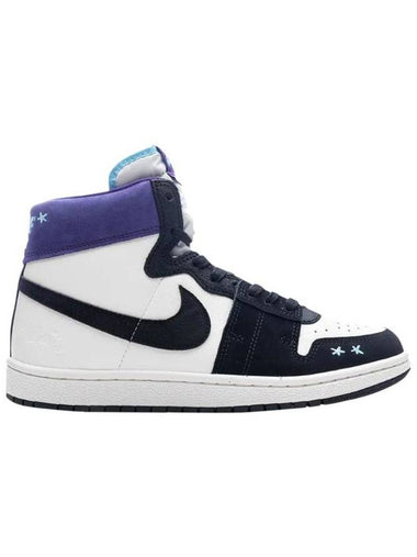 Air Ship PE SP High Top Sneakers Black Court Purple - JORDAN - BALAAN 1