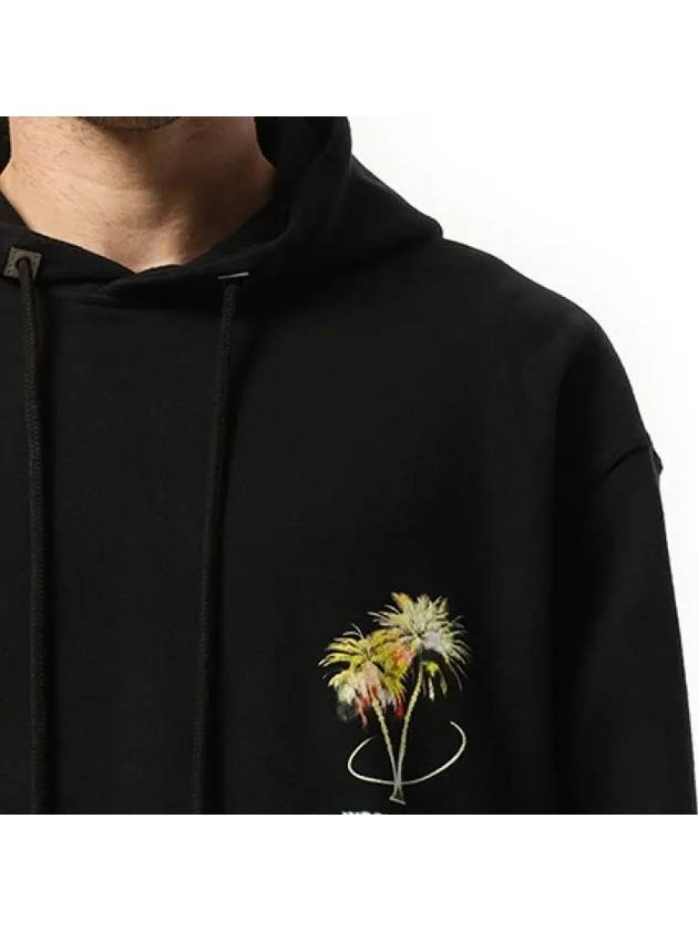 Palm Tree Hoodie Black - WOOYOUNGMI - BALAAN 6