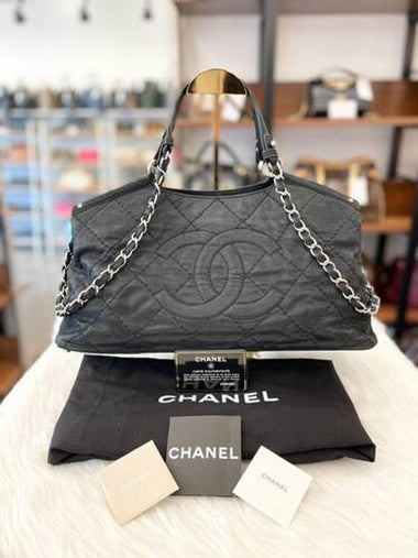 Women s COCO logo quilted tote and shoulder bag 16th A67041 Status A - CHANEL - BALAAN 1